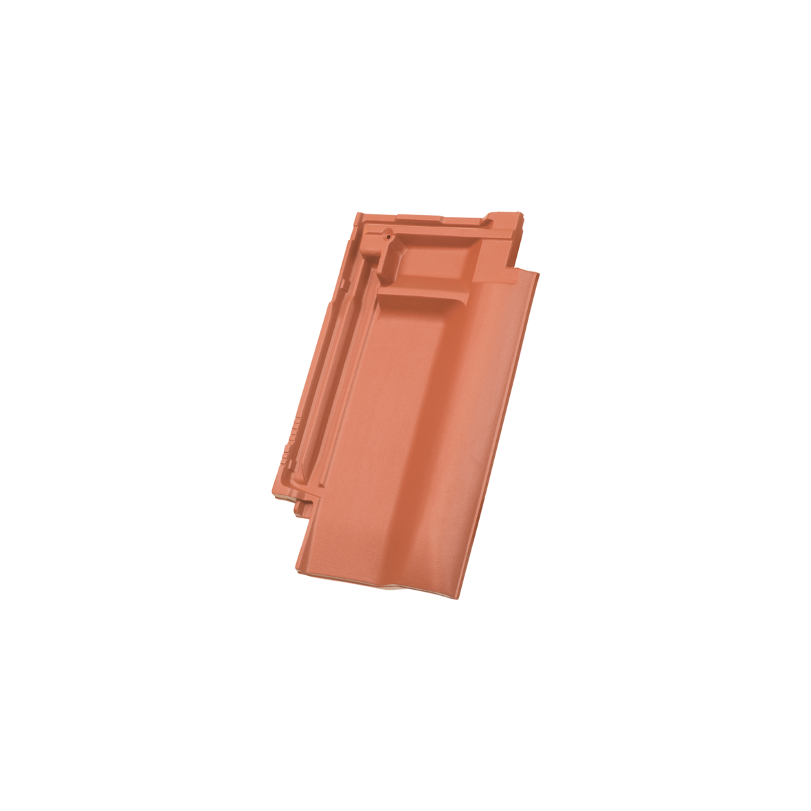 Aluminium antenna tile for flat roof tile W6v