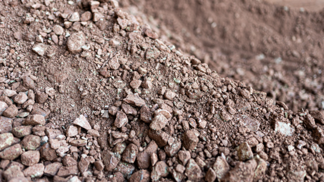 The clay from which our high-quality bricks are produced.