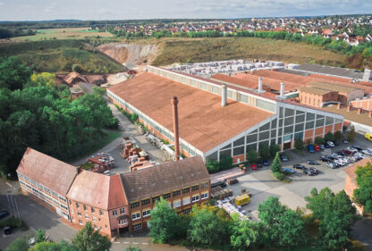 Plain tiles Langenzenn plant site