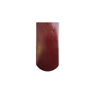 Biberschwanzziegel 18x38 Rundschnitt Bordeauxrot