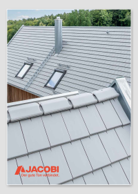 Titelbild vom Hauptkatalog über die Dachziegel von Jacobi Tonwerke GmbH