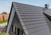 Refurbished detached house with our solar tile Stylist-PV with Autarq with entrance area